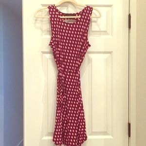 Patterned banana republic dress